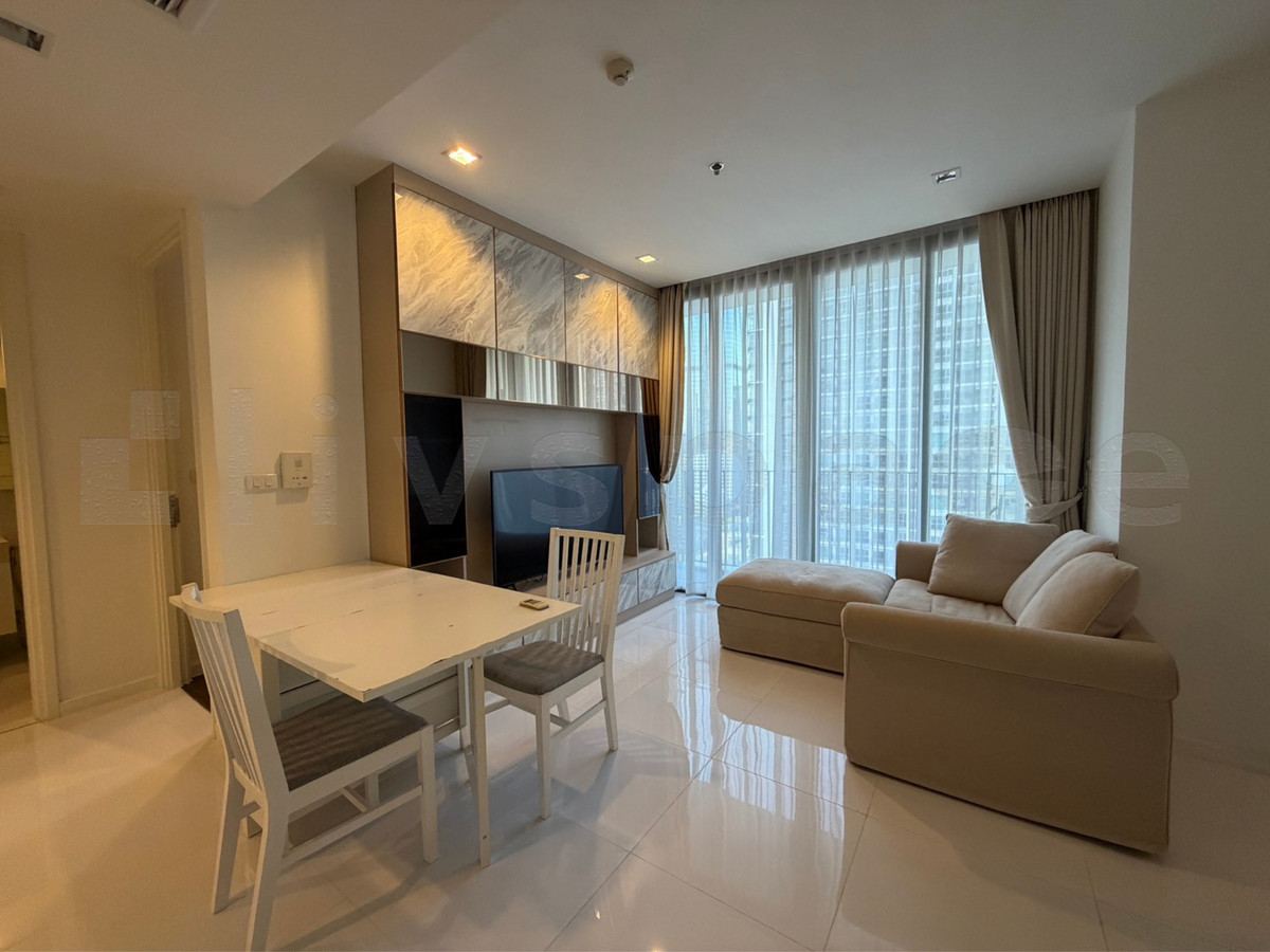 ให้เช่าคอนโดสาทร นราธิวาส : ▚ LF197ツ ให้เช่า: Nara 9 – 2 Bed 66 ตร.ม. 🏙️✨ ห้องสวยชั้นสูง ราคานี้หายากมาก พร้อมเข้าอยู่ทันที ส่วนกลางอลังการจัดเต็ม