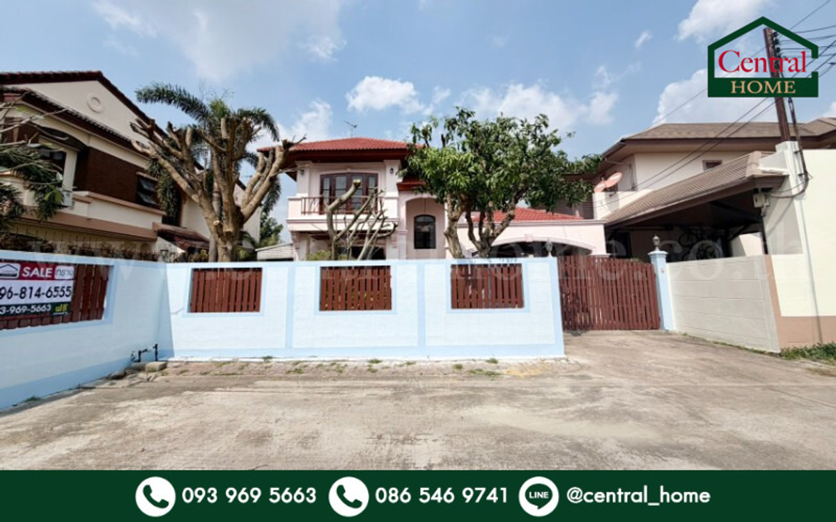 For SaleHousePathum Thani,Rangsit, Thammasat : Single house Siwalee Rangsit 2, good condition, ready to move in, near Future Rangsit.