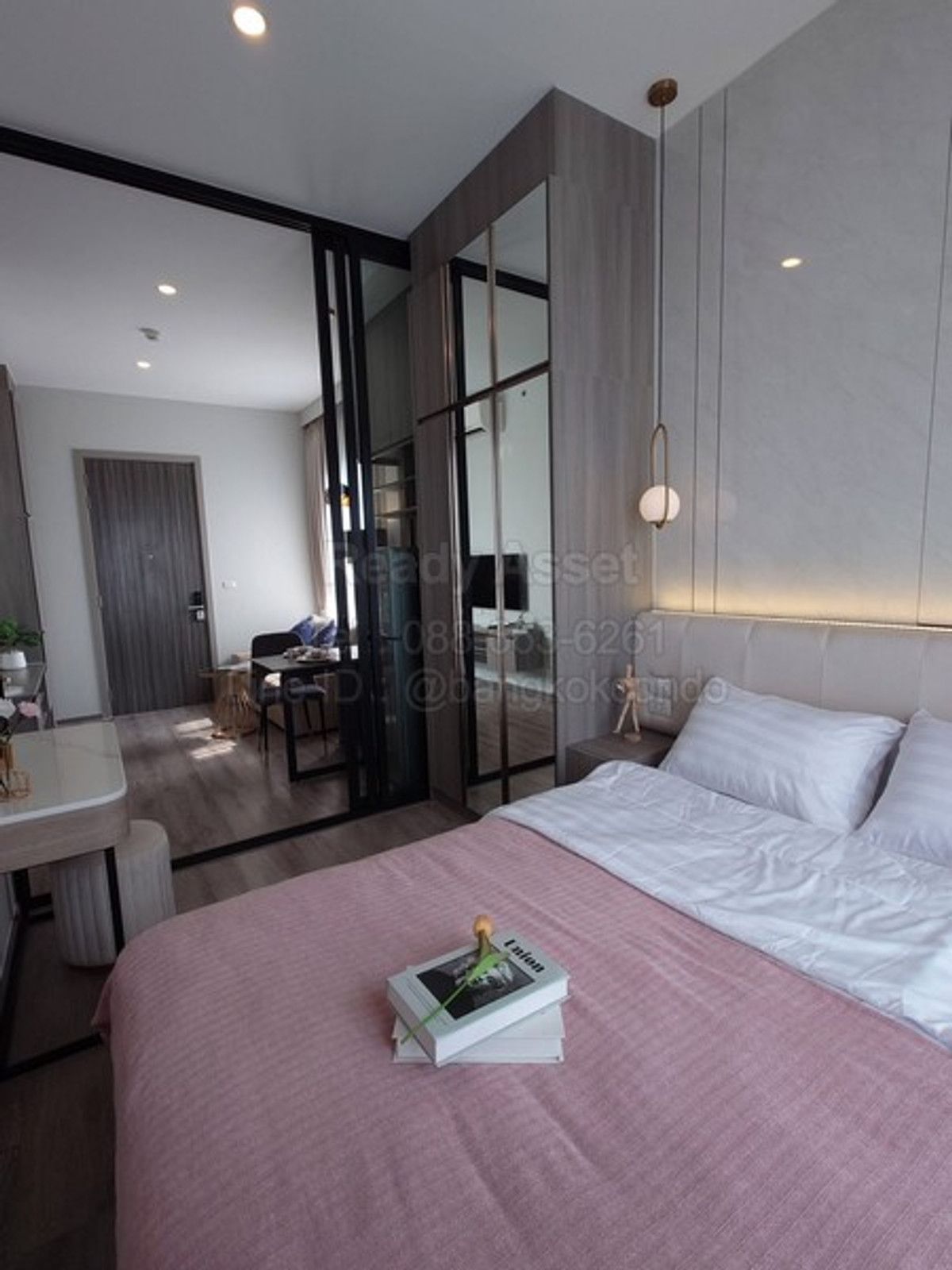 ให้เช่าคอนโดอ่อนนุช อุดมสุข : CR6901-0019 ให้เช่าคอนโด Knightsbridge Prime Onnut ขนาดห้อง 32 ตรม 1 ห้องนอน ชั้น 36 ห้องมุม ใกล้ BTSอ่อนนุช