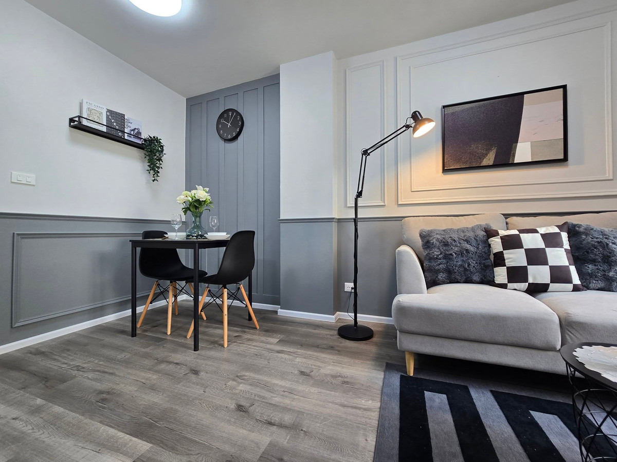 For SaleCondoMin Buri, Romklao : Beautiful room for sale, fully decorated, ready to move in!!! Condo Assakan Place Ramkhamhaeng 147/2