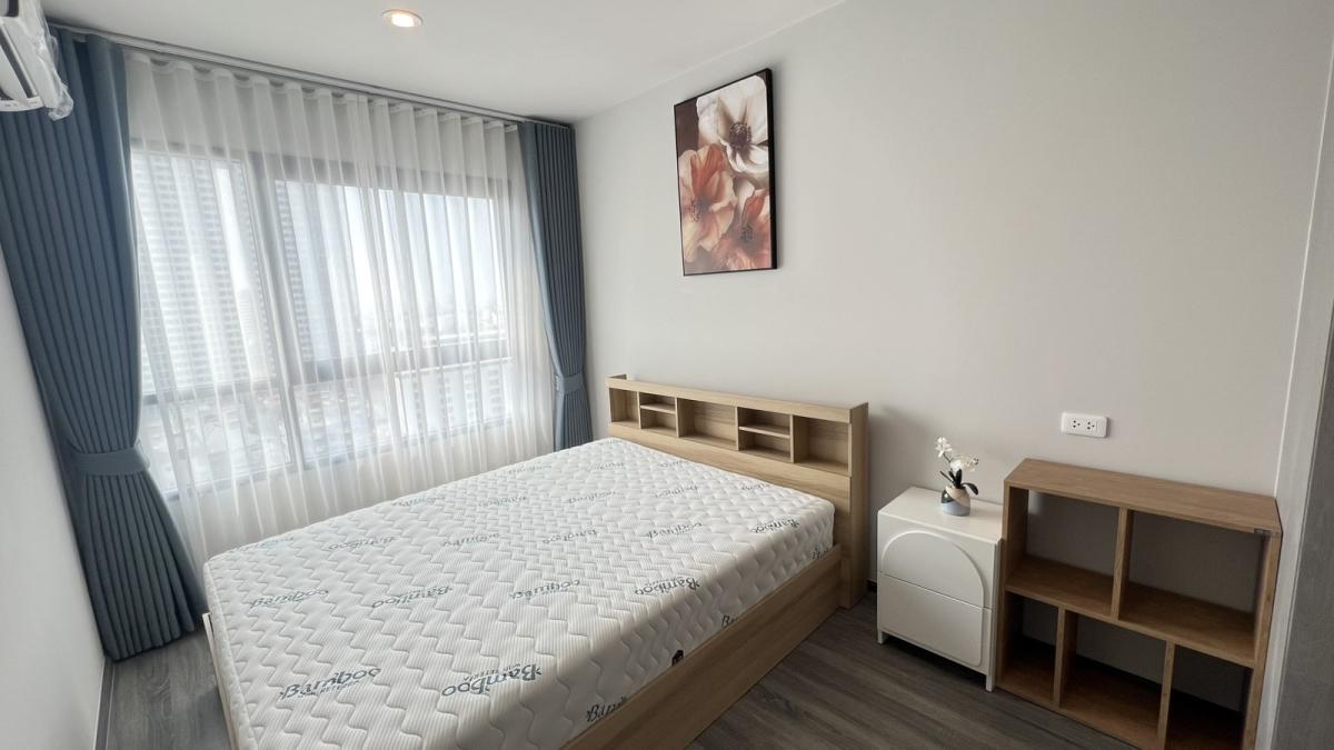 For RentCondoSeri Thai, Ramkhamhaeng Nida : 🔥For Rent Now🔥 Ideo Ramkhamhaeng Lamsali Station, just 50 meters from BTS Lamsali Intersection (Ready to move in, fully furnished with appliances).