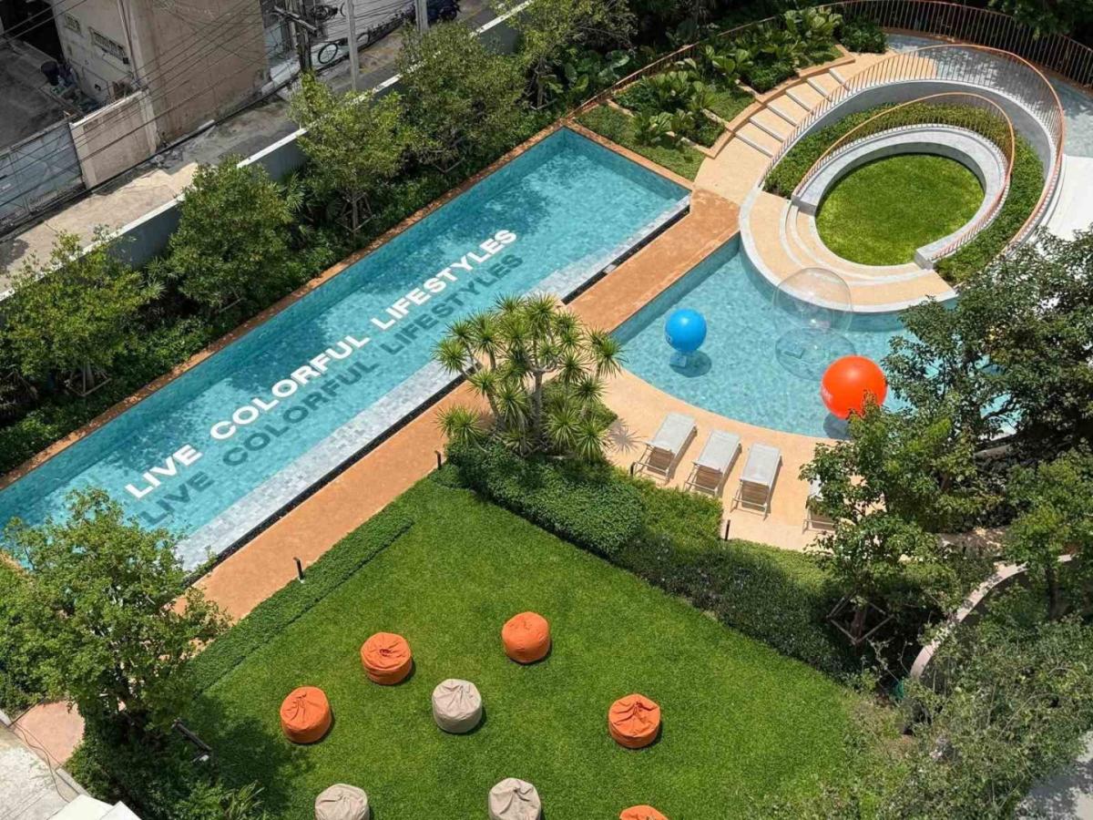 For RentCondoSeri Thai, Ramkhamhaeng Nida : 🔥For Rent Now🔥 Ideo Ramkhamhaeng Lamsali Station, just 50 meters from BTS Lamsali Intersection (Ready to move in, fully furnished with appliances).