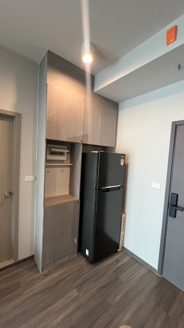 ให้เช่าคอนโดเสรีไทย-นิด้า : 🔥ให้เช่าด่วน🔥ไอดีโอ รามคำแหง ลำสาลี สเตชั่น  ใกล้ Bts แยกลำสาลีเพียง 50 เมตร  (ห้องพร้อมอยู่ เฟอร์นิเจอร์และเครื่องใช้ไฟฟ้าครบ)