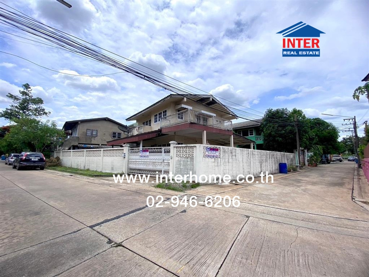 For SaleHousePathum Thani,Rangsit, Thammasat : 2-storey detached house, 89 sq m, Jamorn Community Village, Soi Jamorn K, Soi 4, Phahonyothin Road, Lam Luk Ka Road, Lam Luk Ka Road, Soi 2, Lam Luk Ka, Pathum Thani.