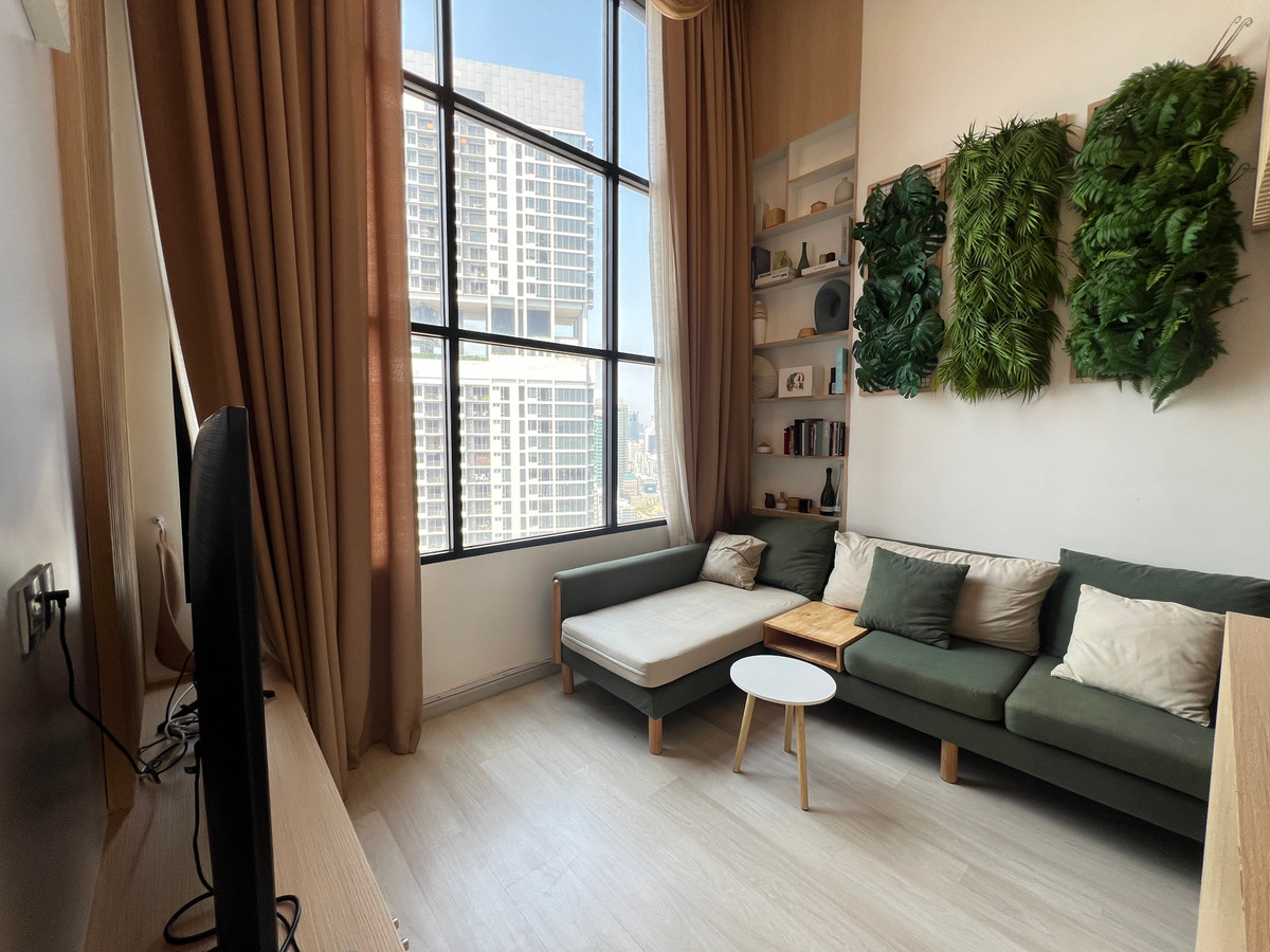 ขายคอนโดสาทร นราธิวาส : คอนโดใกล้ BTS ช่องนนทรี 600 ม. ✨ Knightsbridge Prime Sathorn / 1 Duplex Bedroom (FOR SALE), ไนท์บริดจ์ ไพร์ม สาทร / 1 ห้องนอนดูเพล็กซ์  (ขาย) LD018 