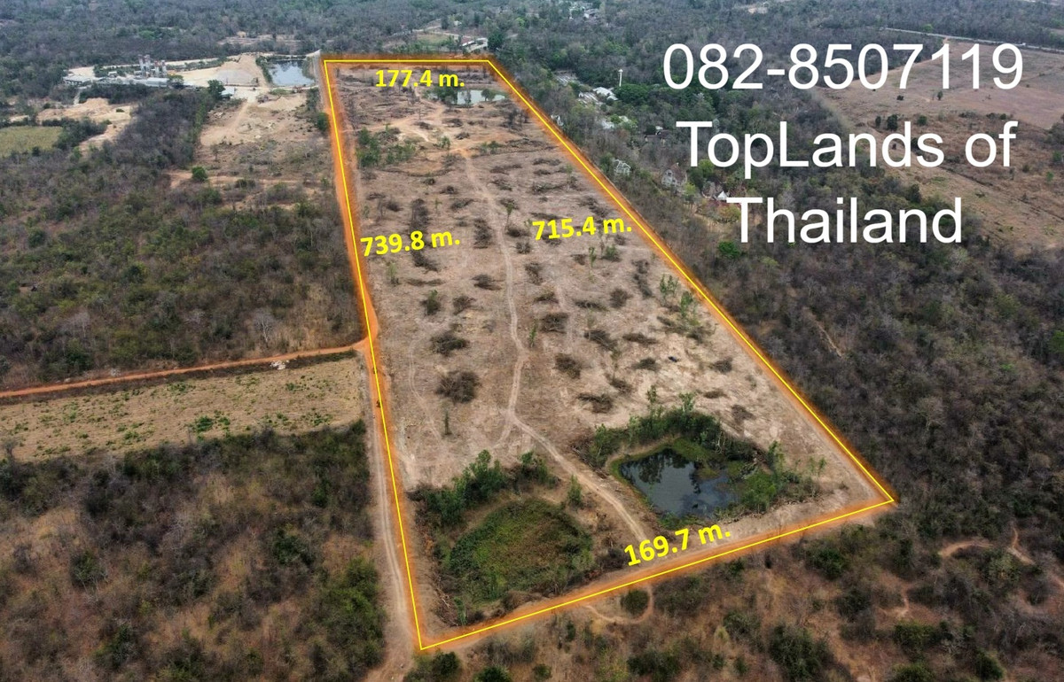 ขายที่ดินลำปาง : ขาย ที่ดิน อ.เมืองลำปาง ถนน 1036 (เหมาะสร้างหมู่บ้านจัดสรร) เนื้อที่ 74 ไร่ รูปสี่เหลี่ยมผืนผ้าสวยงาม