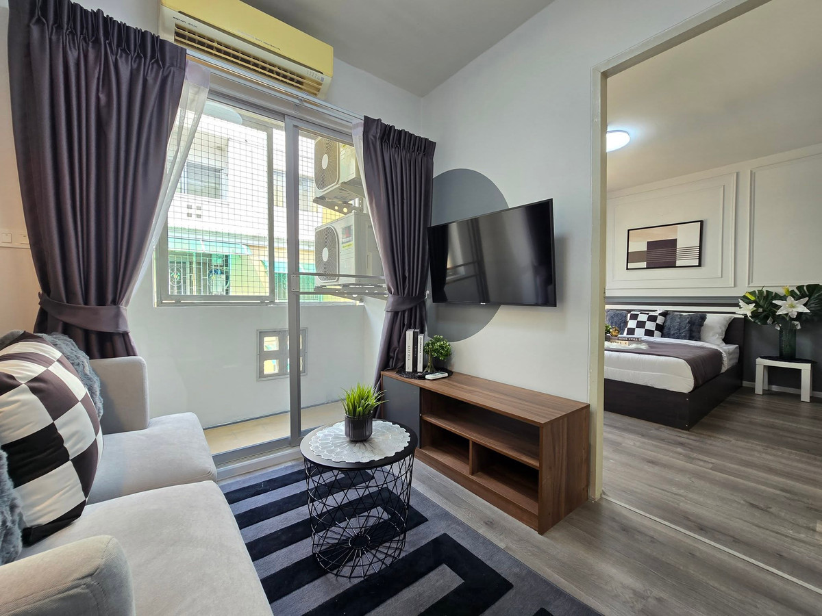 For SaleCondoMin Buri, Romklao : Beautiful room for sale, fully decorated, ready to move in!!! Condo Assakan Place Ramkhamhaeng 147/2