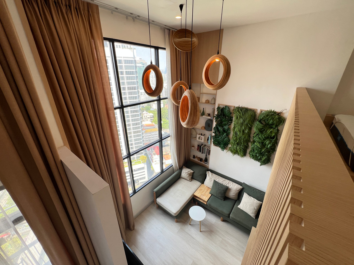 ขายคอนโดสาทร นราธิวาส : คอนโดใกล้ BTS ช่องนนทรี 600 ม. ✨ Knightsbridge Prime Sathorn / 1 Duplex Bedroom (FOR SALE), ไนท์บริดจ์ ไพร์ม สาทร / 1 ห้องนอนดูเพล็กซ์  (ขาย) LD018 