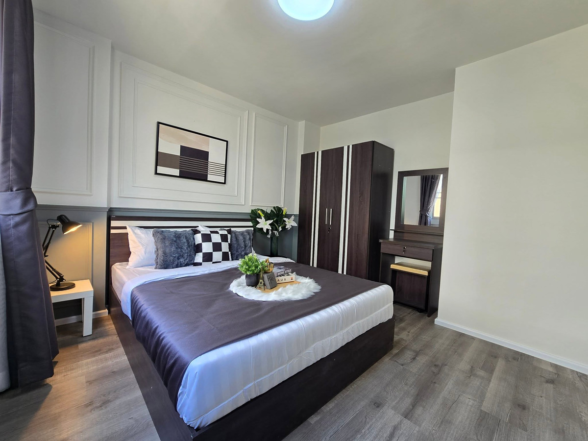 For SaleCondoMin Buri, Romklao : Beautiful room for sale, fully decorated, ready to move in!!! Condo Assakan Place Ramkhamhaeng 147/2