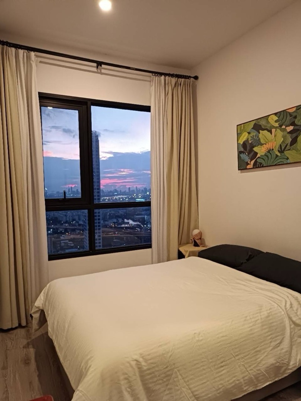 ให้เช่าคอนโดอ่อนนุช อุดมสุข : Knightsbridge prime onnut( ❤️Good view, Quality matress. 🎉🎉🎉)