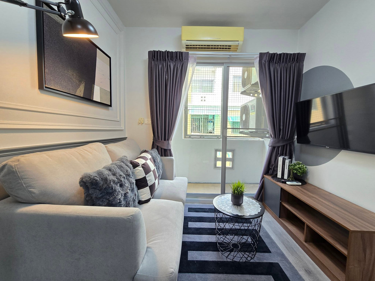 For SaleCondoMin Buri, Romklao : Beautiful room for sale, fully decorated, ready to move in!!! Condo Assakan Place Ramkhamhaeng 147/2