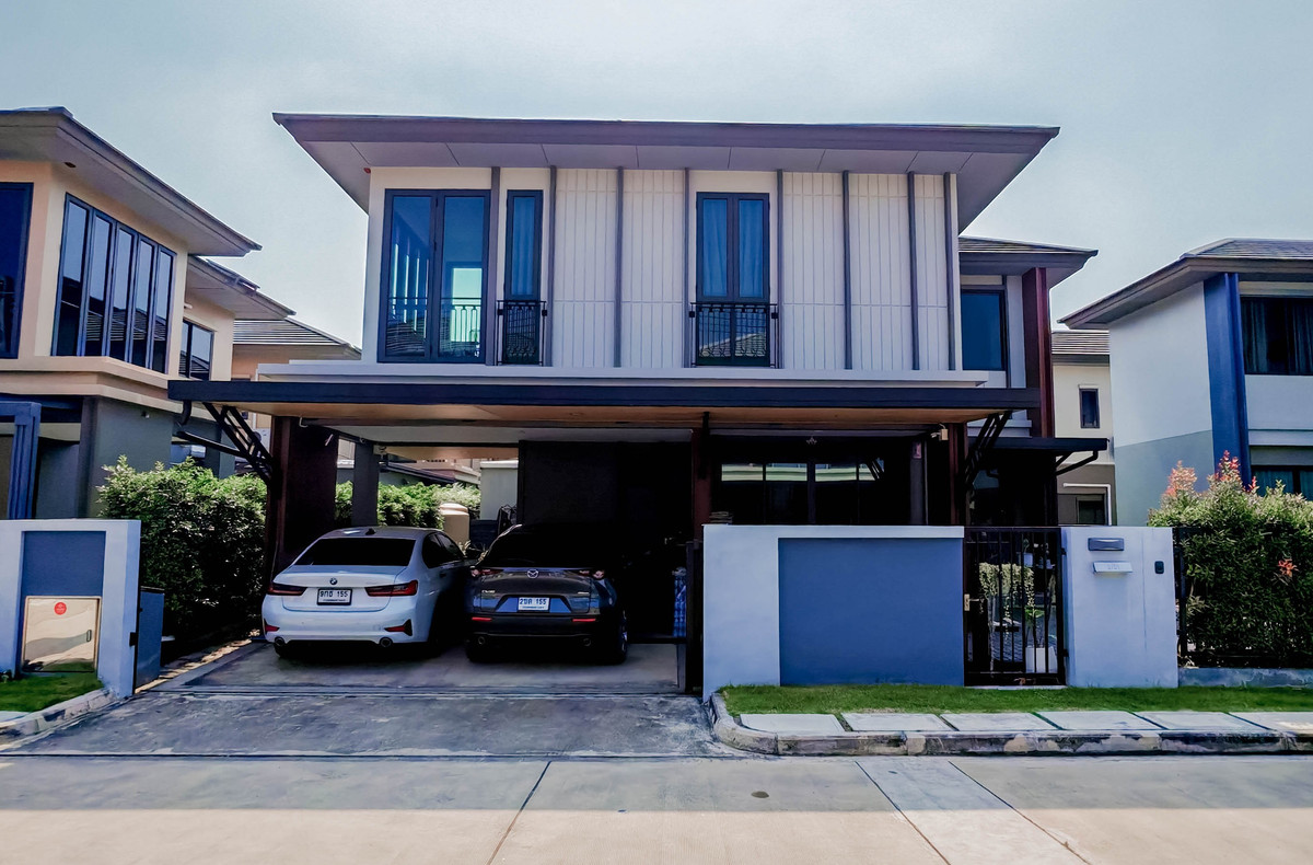 For SaleHouseRama 2, Bang Khun Thian : Single house for sale, Burasiri Rama 2. prime location near expressway