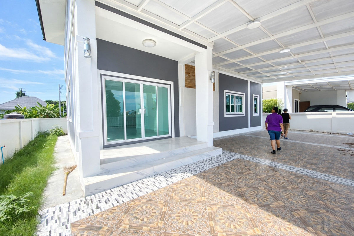 ขายบ้านเชียงใหม่ : ขายบ้านเดี่ยวพร้อมอยู่ ใกล้ห้าง–โรงพยาบาล–มหาวิทยาลัย ครบจบที่สันทราย เชียงใหม่