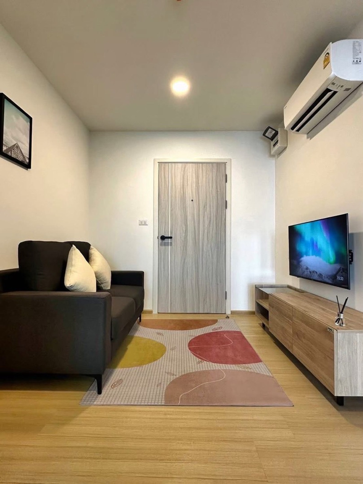 For RentCondoChokchai 4, Ladprao 71, Ladprao 48, : ✨ For rent Chewathai Ladprao-Chokchai 4 – near the BTS, spacious room, beautiful condition, fully furnished, ready to move in ✨