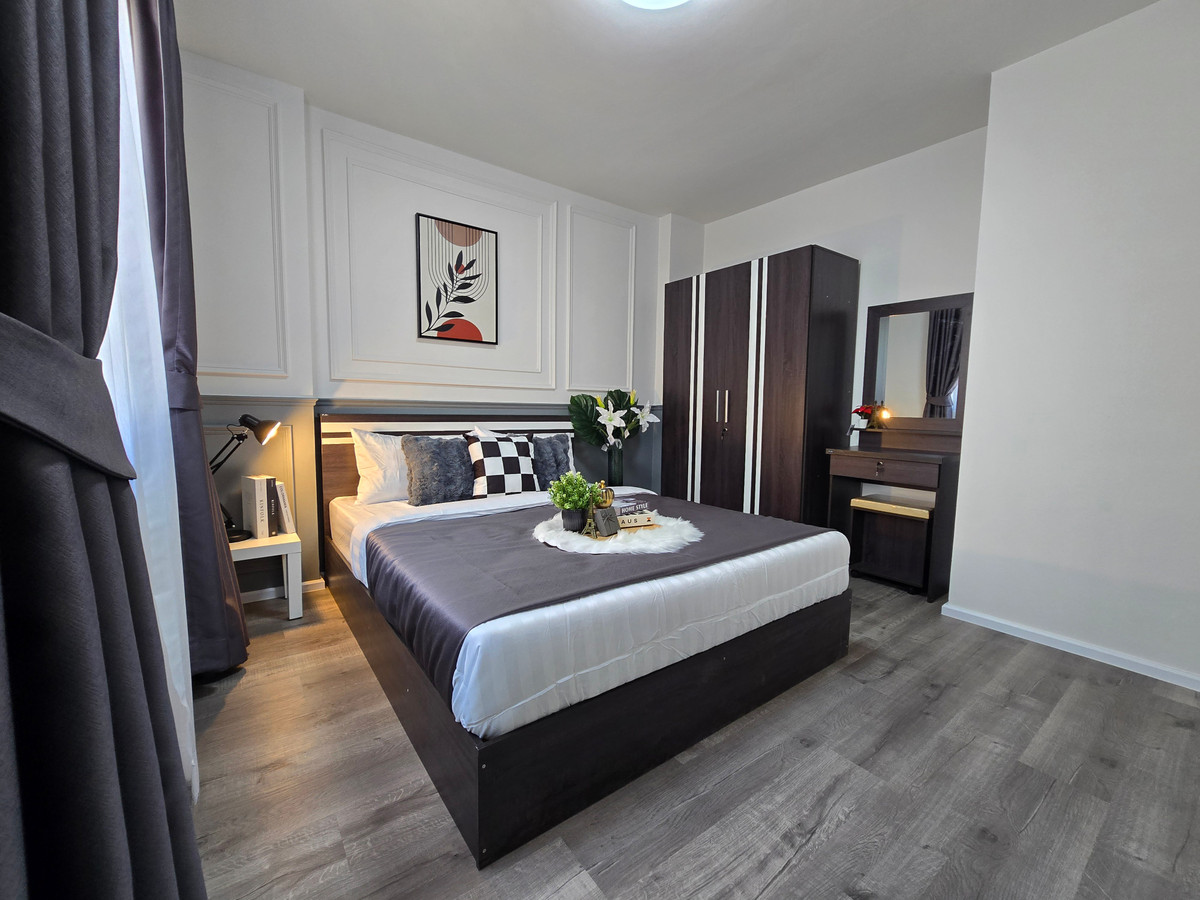 For SaleCondoMin Buri, Romklao : Beautiful room for sale, fully decorated, ready to move in!!! Condo Assakan Place Ramkhamhaeng 147/2