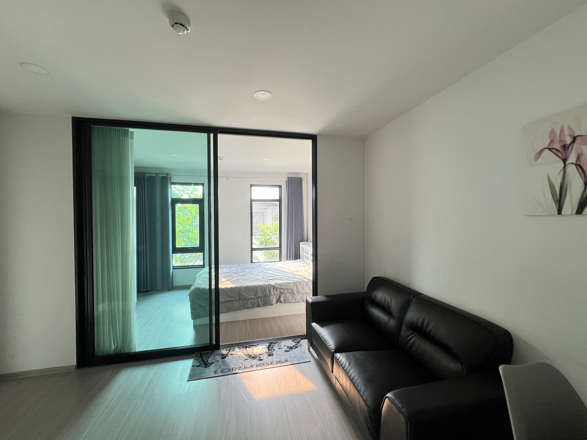 For RentCondoRama9, Petchburi, RCA : ‼️ Room for rent Aspire Asoke Ratchada 14,000 30 sq m. Good price 💥 There is a shuttle to and from Central Rama9, convenient travel ✨