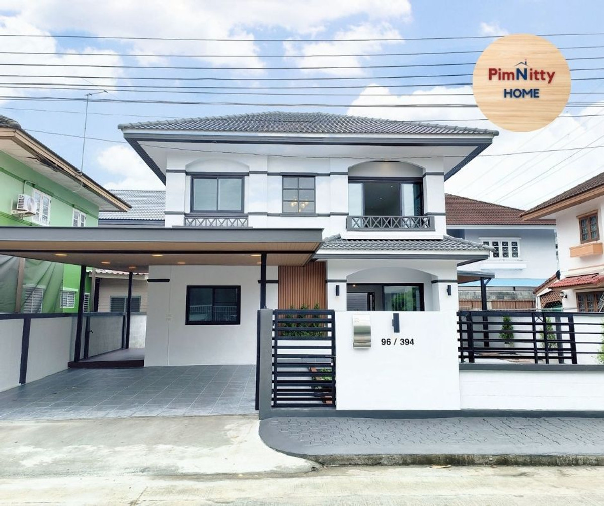 ขายบ้านมีนบุรี-ร่มเกล้า : 🔴บ้านเดี่ยวหลังใหญ่ หมู่บ้านฟลอร่าวิลล์ ‼️สุวินทวงศ์ 38แถมเฟอร์นิเจอร์ ทำเลดี  ใกล้ร่มเกล้า  ฉลองกรุง  สนามบินสุวรรณภูมิ