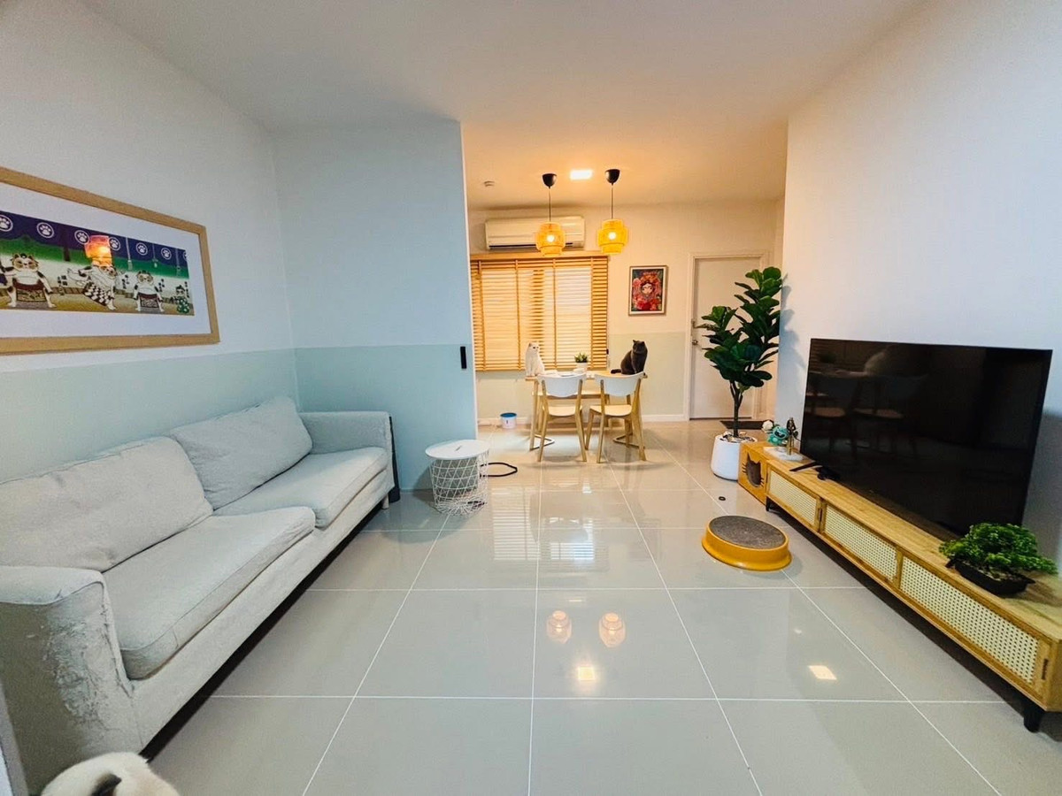 For RentTownhomeNawamin, Ramindra : Townhome for rent, The Connect Ramintra Km.8, near Khubon MRT and Fashion Island.