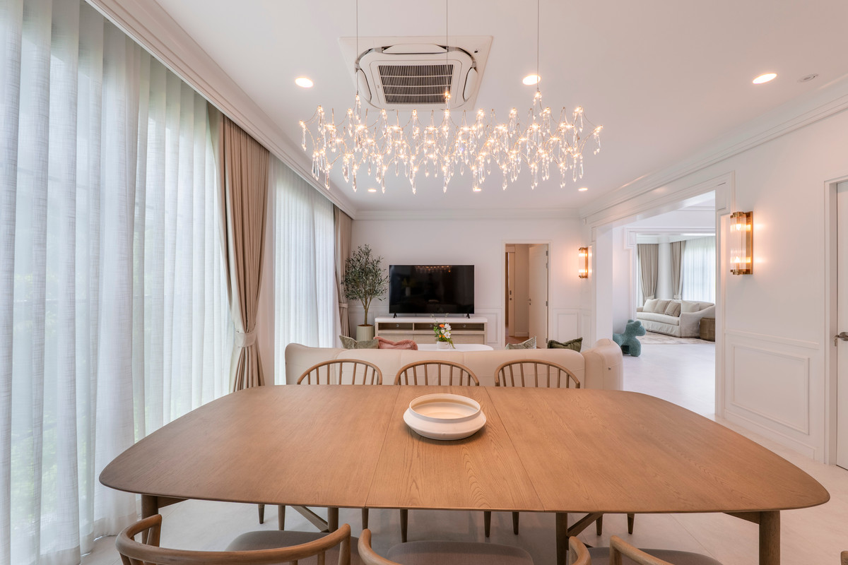 For RentHousePattanakan, Srinakarin : Narinsiri Krungthep Kreetha Private Luxury Detached House, Ready to Move In Please call: 062-496-6454