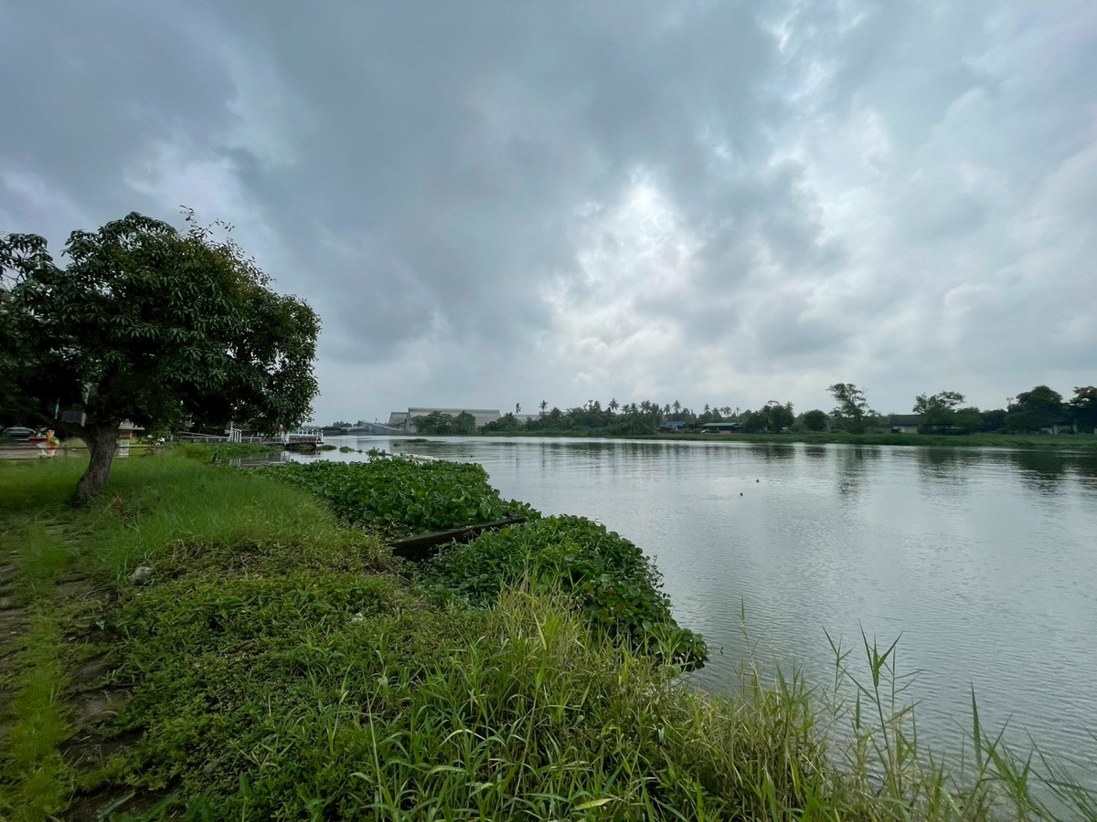 ขายที่ดินพุทธมณฑล ศาลายา : ที่ดินเปล่าริมแม่น้ำท่าจีน 16-0-68 ไร่   หน้ากว้างติดแม่น้ำ 135 เมตร  พุทธมณฑลสาย 7  ใกล้ รร นายร้อยสามพราน