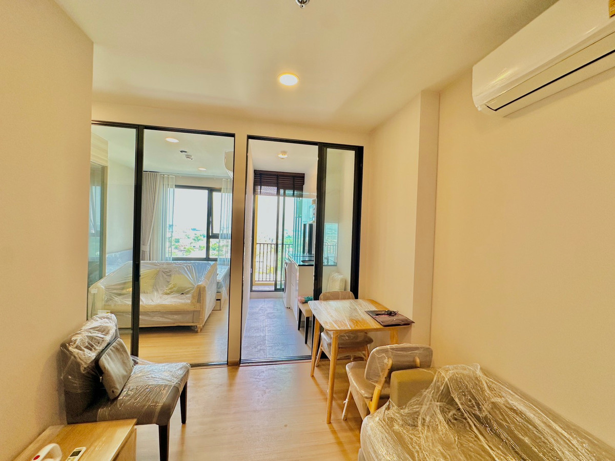 For SaleCondoKasetsart, Ratchayothin : Brand new, never occupied room! Condo for sale at Chewathai Kaset–Nawamin project (Chewathai Kaset-Nawamin), size 28.69 sq.m., located on the main Kaset–Nawamin Road