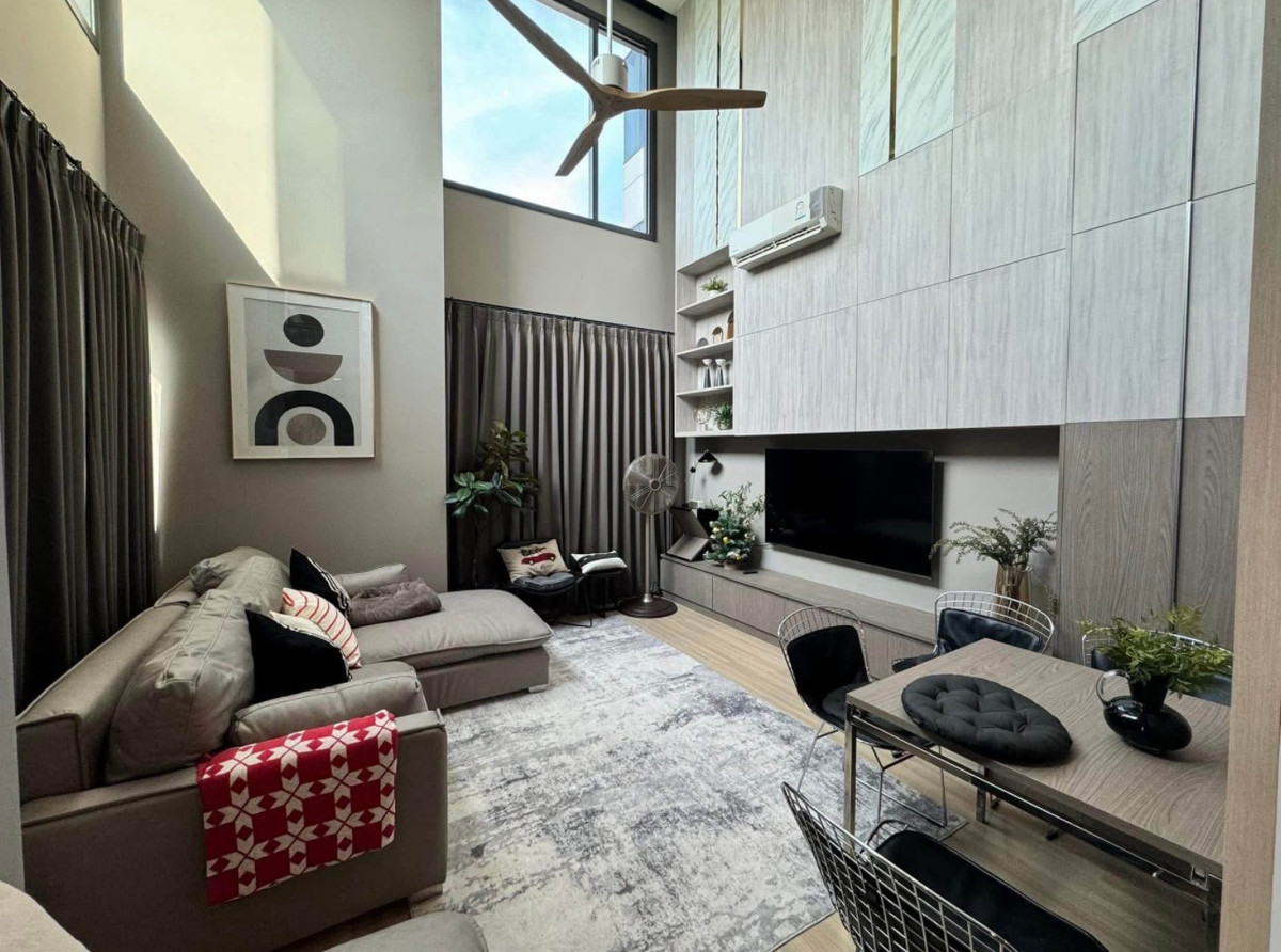 For RentCondoSapankwai,Jatujak : ⚡️Hot Deal⚡️For rent M Jatujak Condo PetFriendly/ Duplex 2Bed 2Bath, spacious like home /092-6289149