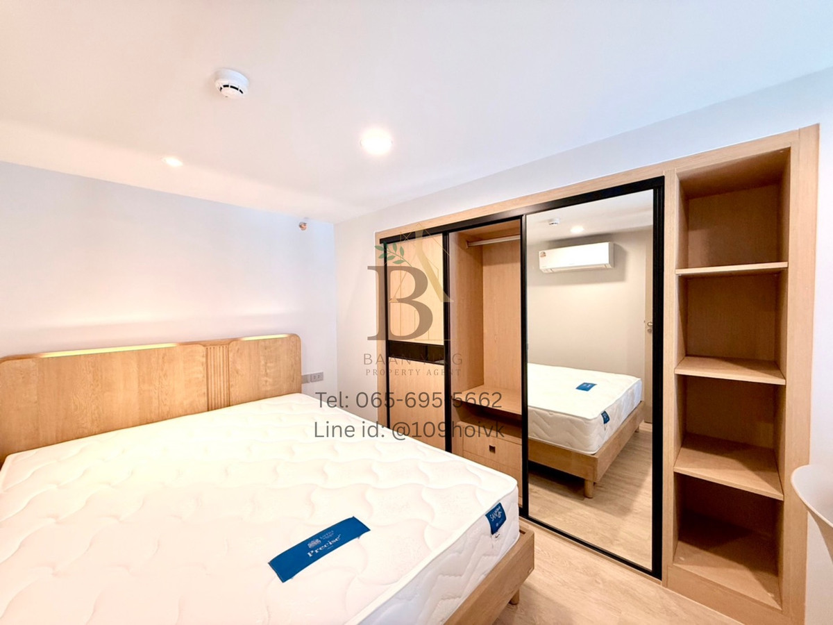 For RentCondoSiam Paragon ,Chulalongkorn,Samyan : New room❗️Duplex 1 bedroom with sofa bed, big work desk, ready to move in🌟