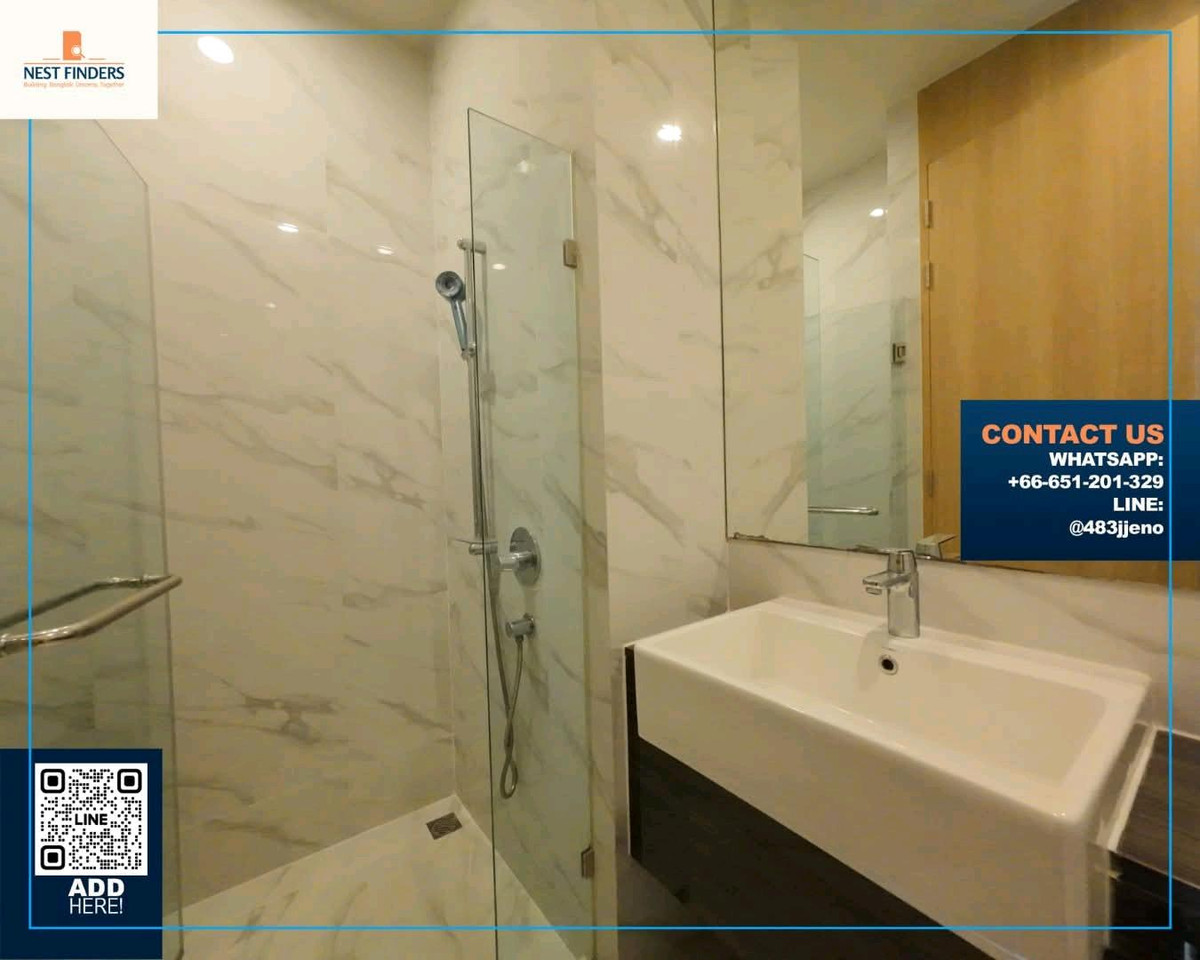 ให้เช่าคอนโดสุขุมวิท อโศก ทองหล่อ : ให้เช่า 1 นอน พร้อมอยู่ ใกล้เทอมินอล21 อโศก