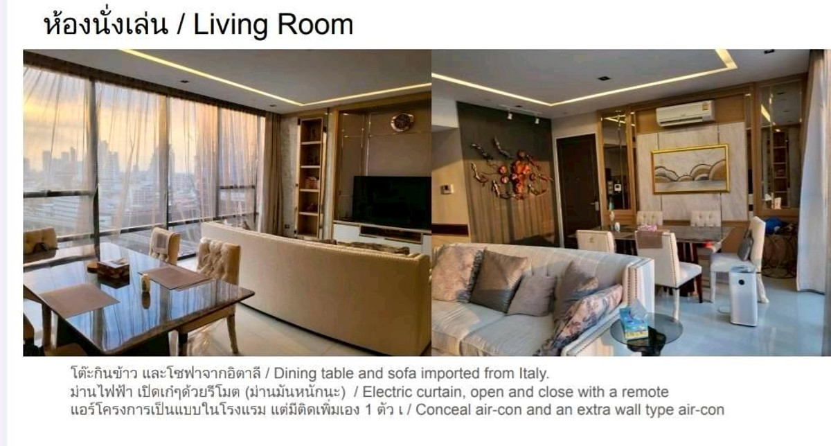 For RentCondoSathorn, Narathiwat : ✨ The Bangkok Sathorn | Iconic Bridge View • 2Bedrooms 2Bathrooms • 123 SQ.M •