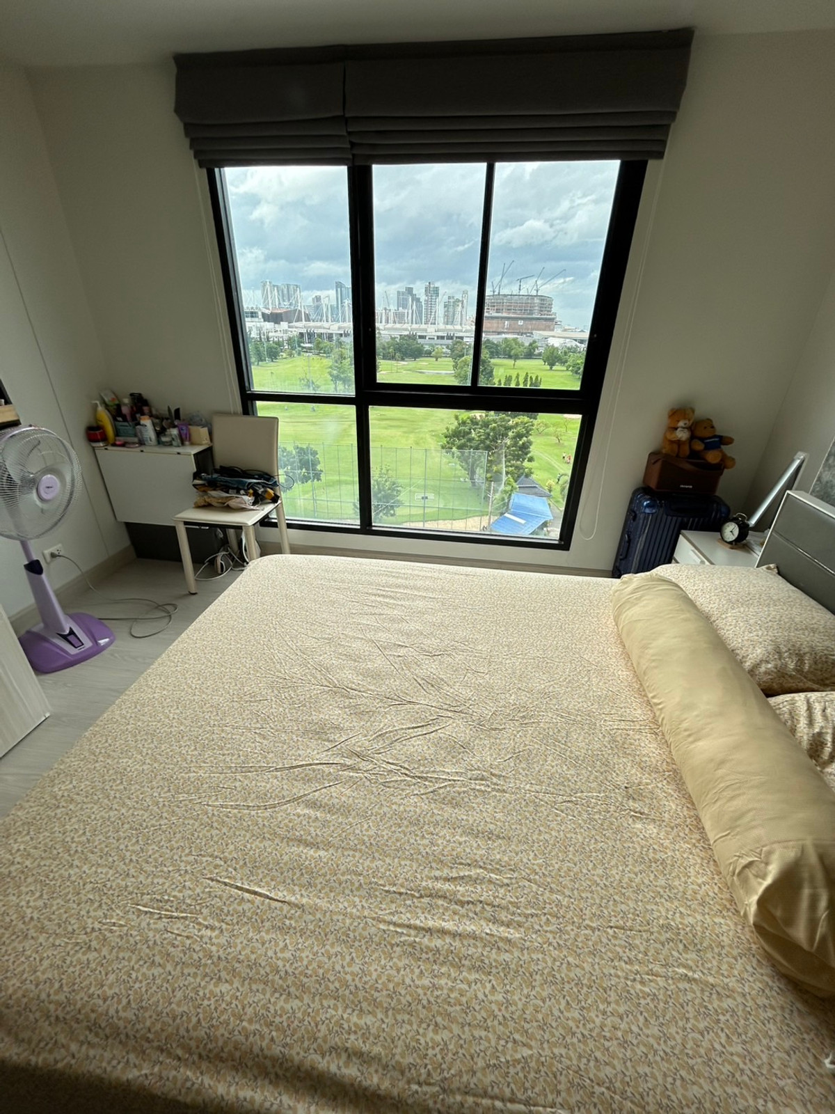 For RentCondoBangna, Bearing, Lasalle : 🟢*Corner room / has VDO to watch / ready to move in, has washing machine, complete electricity 🟢For rent The Excel Hideaway Sukhumvit 105 BTS Bearing 900m, calm, good wind, not hot.