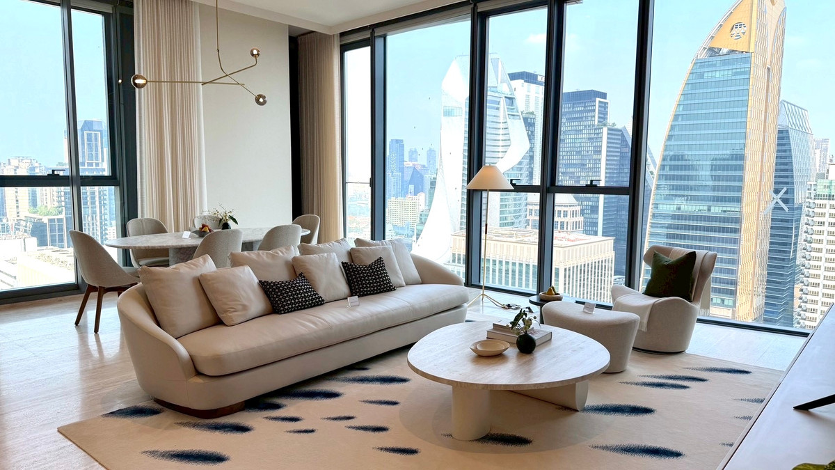 For SaleCondoWitthayu, Chidlom, Langsuan, Ploenchit : Scope Langsuan: 2bed 2.5bath 168 sqm. 106,960,000 Brandnew Fully Furnished Am: 0656199198