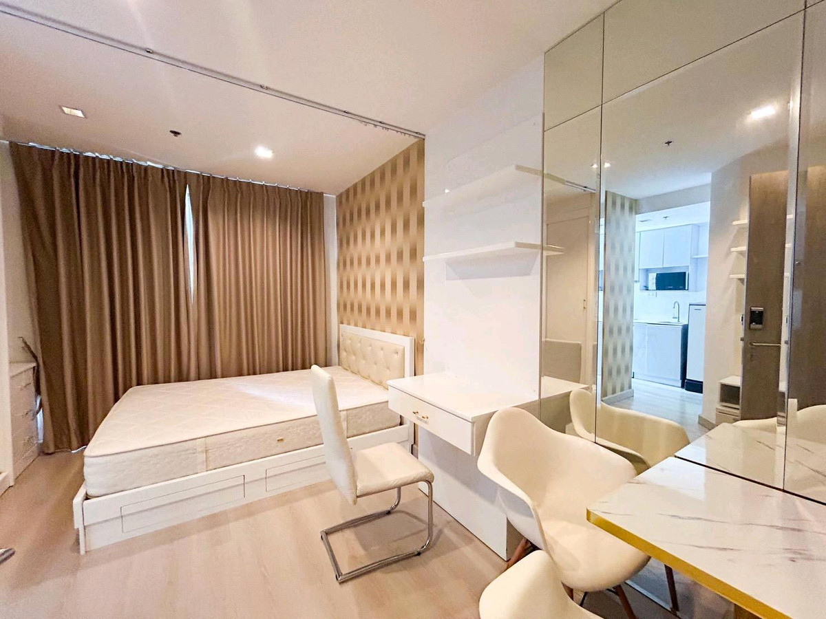 For RentCondoOnnut, Udomsuk : Beautifully decorated room for rent, Studio, 1 bathroom, Ideo Sukhumvit 81