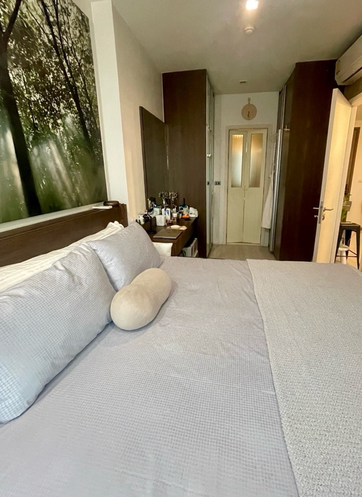 For SaleCondoRatchadapisek, Huaikwang, Suttisan : Quin Ratchada 17 for sale, Building B, open view, no buildings blocking it, beautiful built-ins.