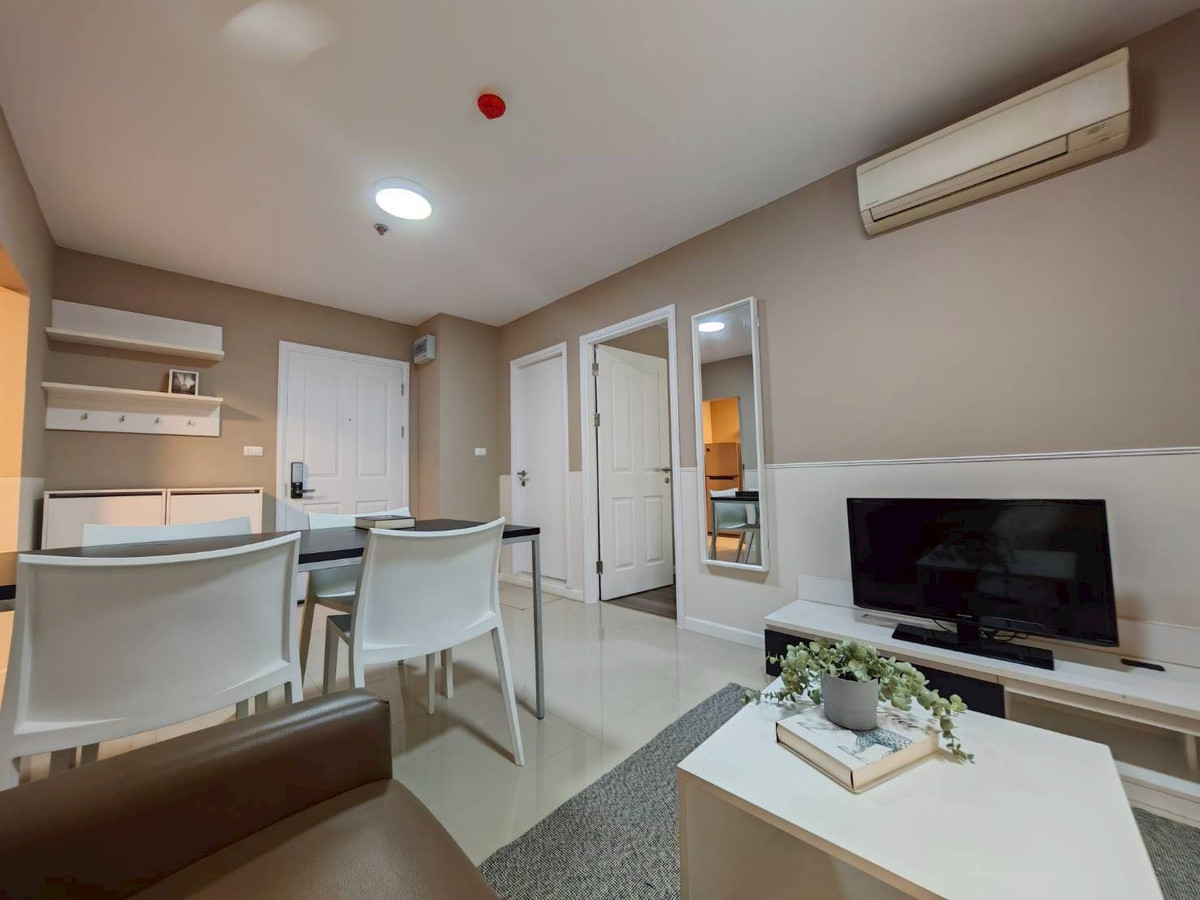 ให้เช่าคอนโดวงเวียนใหญ่ เจริญนคร : ให้เช่าห้องมุมแต่งสวยแบบ 1 Bedroom type  คอนโดดีบุรา พรานนก ขนาด 38 ตร.ม. ชั้น 6 ทิศเหนือ ตึก B Unblocked view