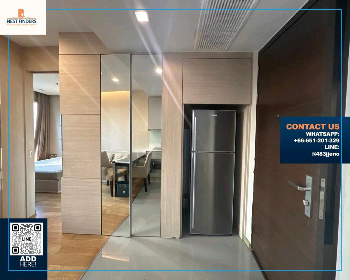 ให้เช่าคอนโดพระราม 9 เพชรบุรีตัดใหม่ RCA : 1 นอนเฟอร์นิเจอร์ครบ The address Asok