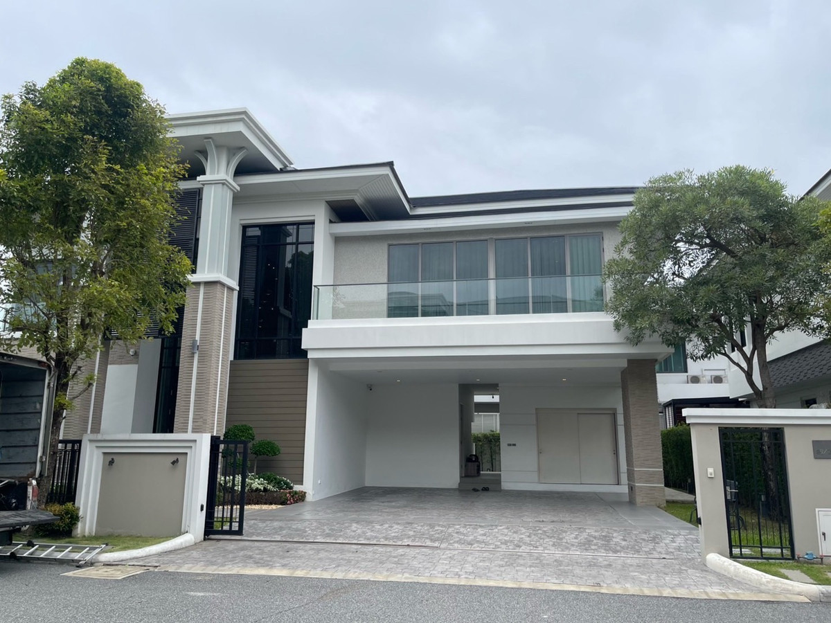 ให้เช่าบ้านเอกชัย บางบอน : ให้เช่าบ้านเดี่ยวหรู The Pavilla Bangbon 3 มีสระว่ายน้ำส่วนตัว 🏊 120,000/เดือน