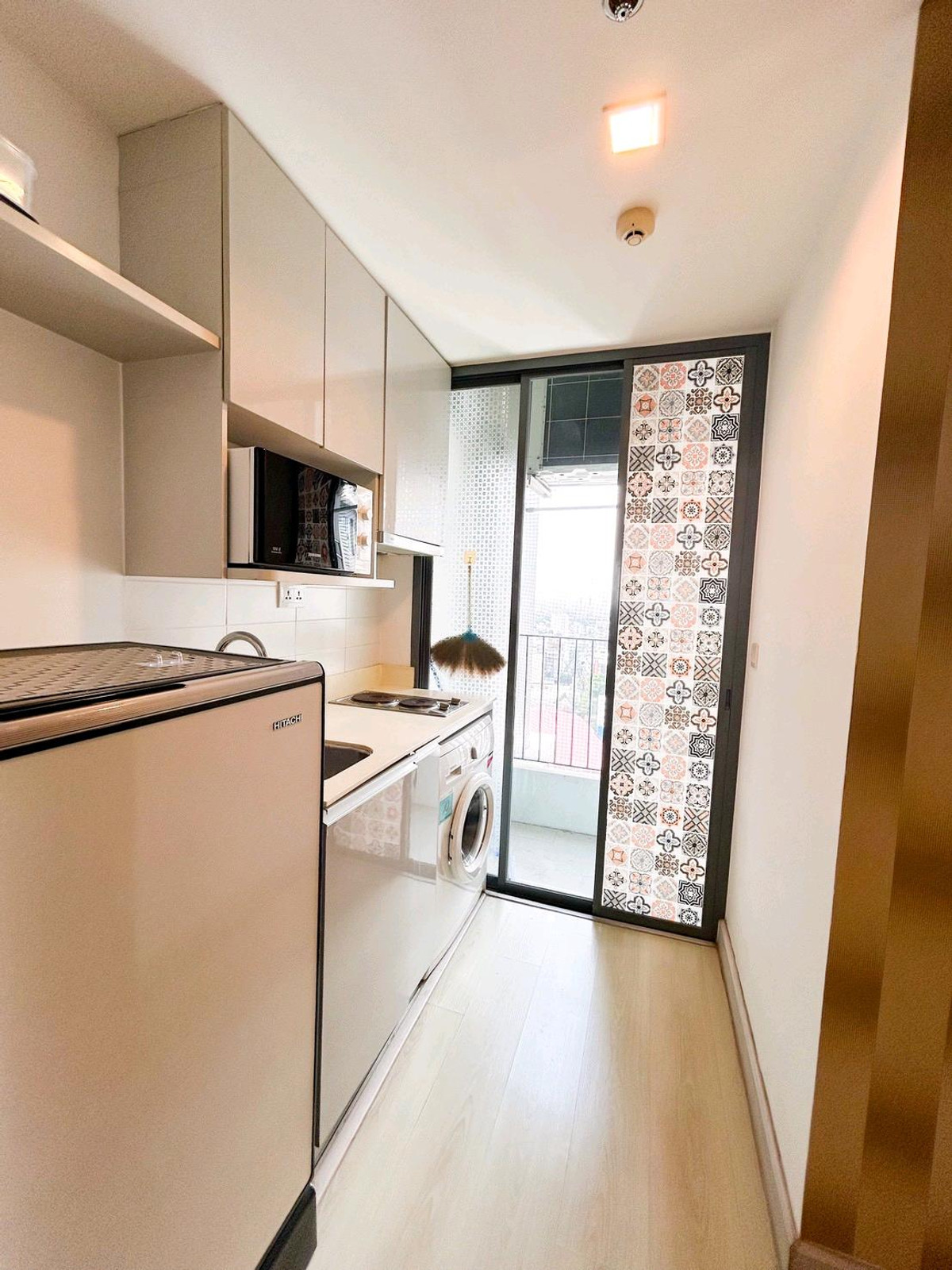 For RentCondoOnnut, Udomsuk : Beautifully decorated room for rent, Studio, 1 bathroom, Ideo Sukhumvit 81