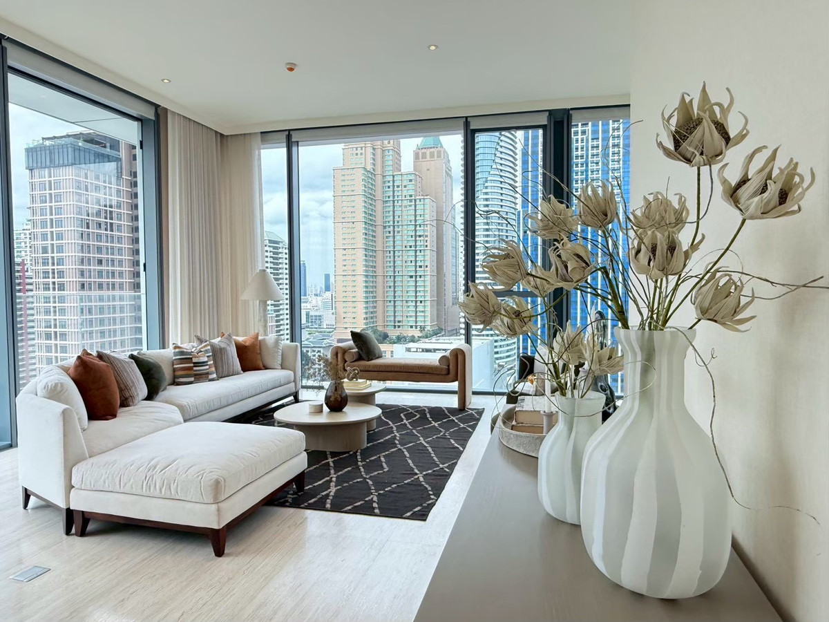 For SaleCondoWitthayu, Chidlom, Langsuan, Ploenchit : Scope Langsuan: 2bed 2.5bath 155sqm. 114,000,000 Brandnew Fully Furnished Am: 0656199198