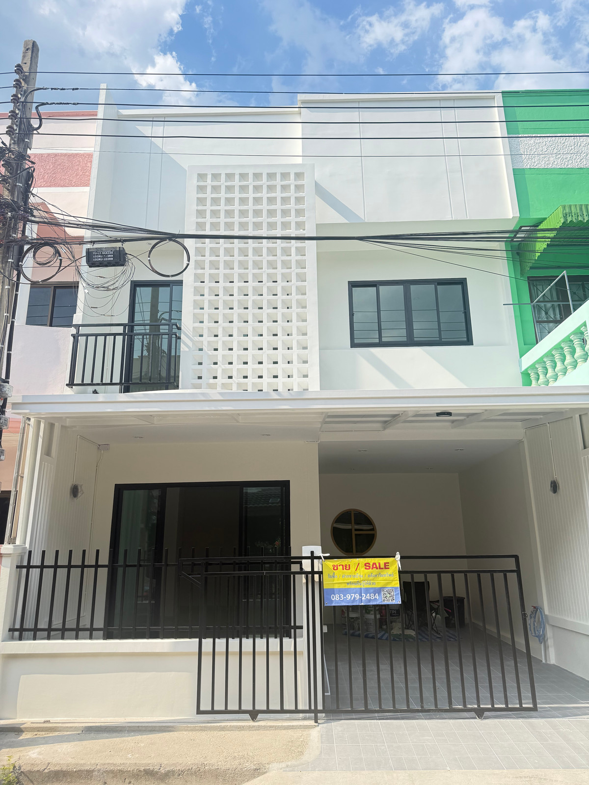 For SaleTownhomeBang kae, Phetkasem : Townhouse for sale, minimalist style, Natthakarn Phetkasem 112, newly decorated, ready to move in, able to travel to Lak Song MRT.