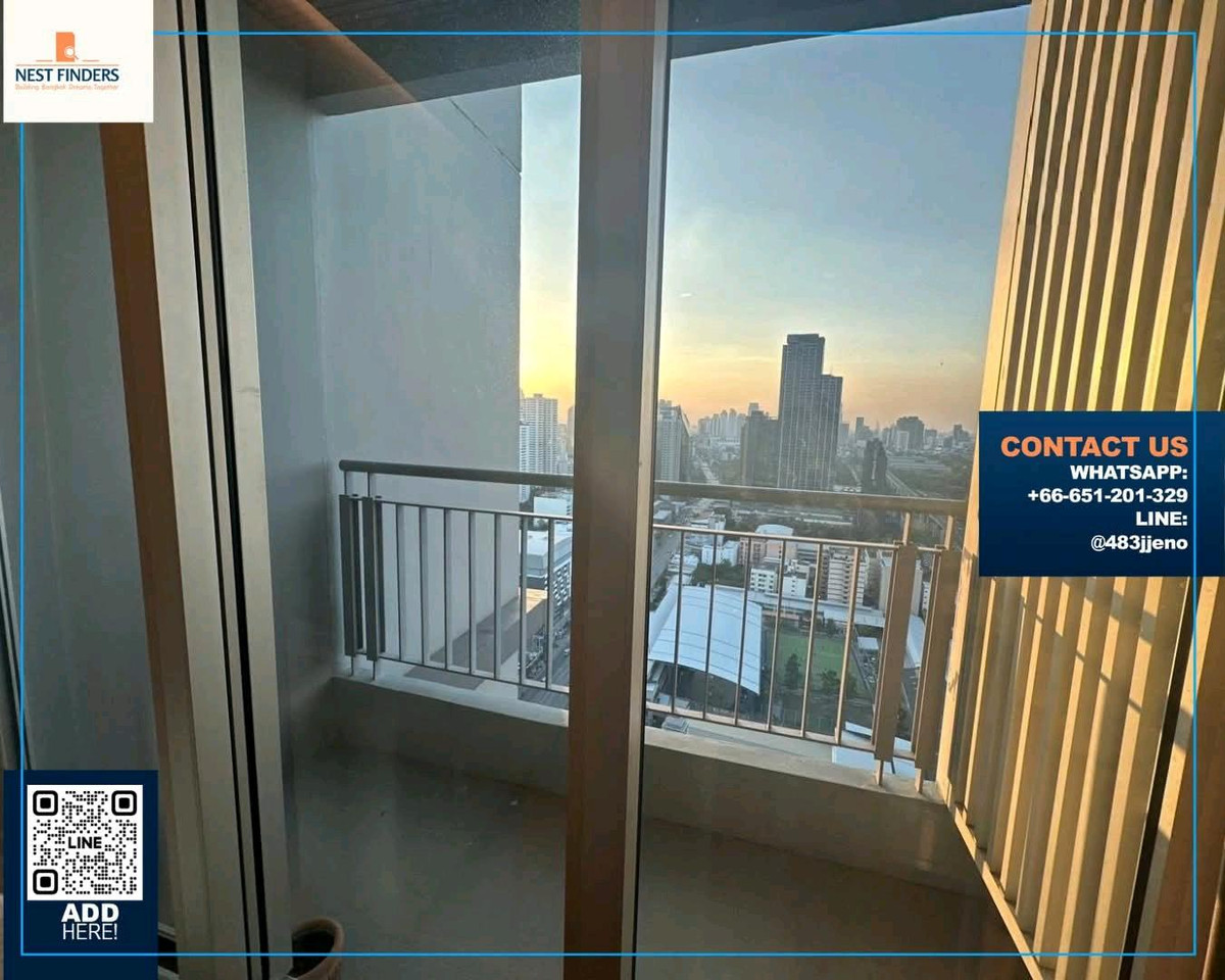 ให้เช่าคอนโดพระราม 9 เพชรบุรีตัดใหม่ RCA : 1 นอนเฟอร์นิเจอร์ครบ The address Asok