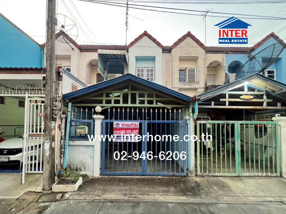 ขายทาวน์โฮมนครปฐม : ทาวน์เฮ้าส์ 2 ชั้น 16 ตร.ว. หมู่บ้านบุญนภา ใกล้อีซูซุ สาขาสามพราน ซอยสุขาภิบาล ถนนเพชรเกษม ถนนพุทธสาคร สามพราน นครปฐม