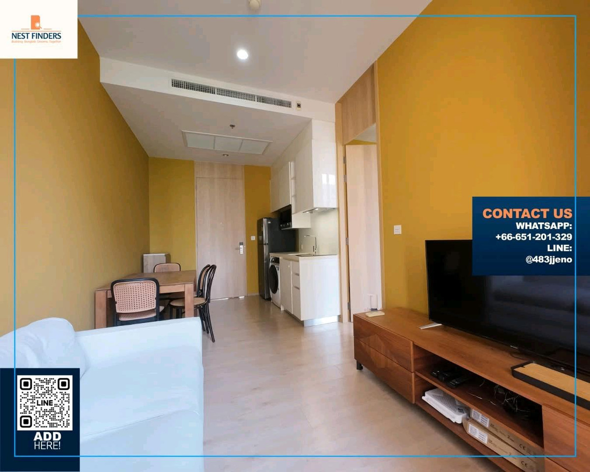 ให้เช่าคอนโดสุขุมวิท อโศก ทองหล่อ : ให้เช่า 1 นอน พร้อมอยู่ ใกล้เทอมินอล21 อโศก