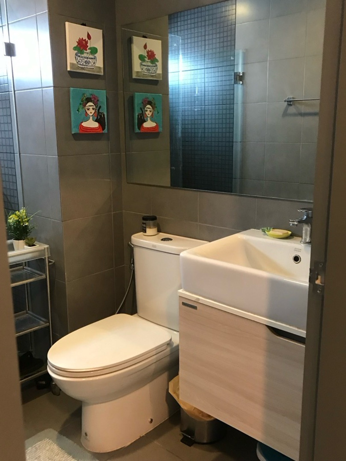 For RentCondoSamut Prakan,Samrong : For Rent ✨ IDEO Sukhumvit 115 ✨ Fully furnished and equipped with appliances. Near BTS Puchaow Station.