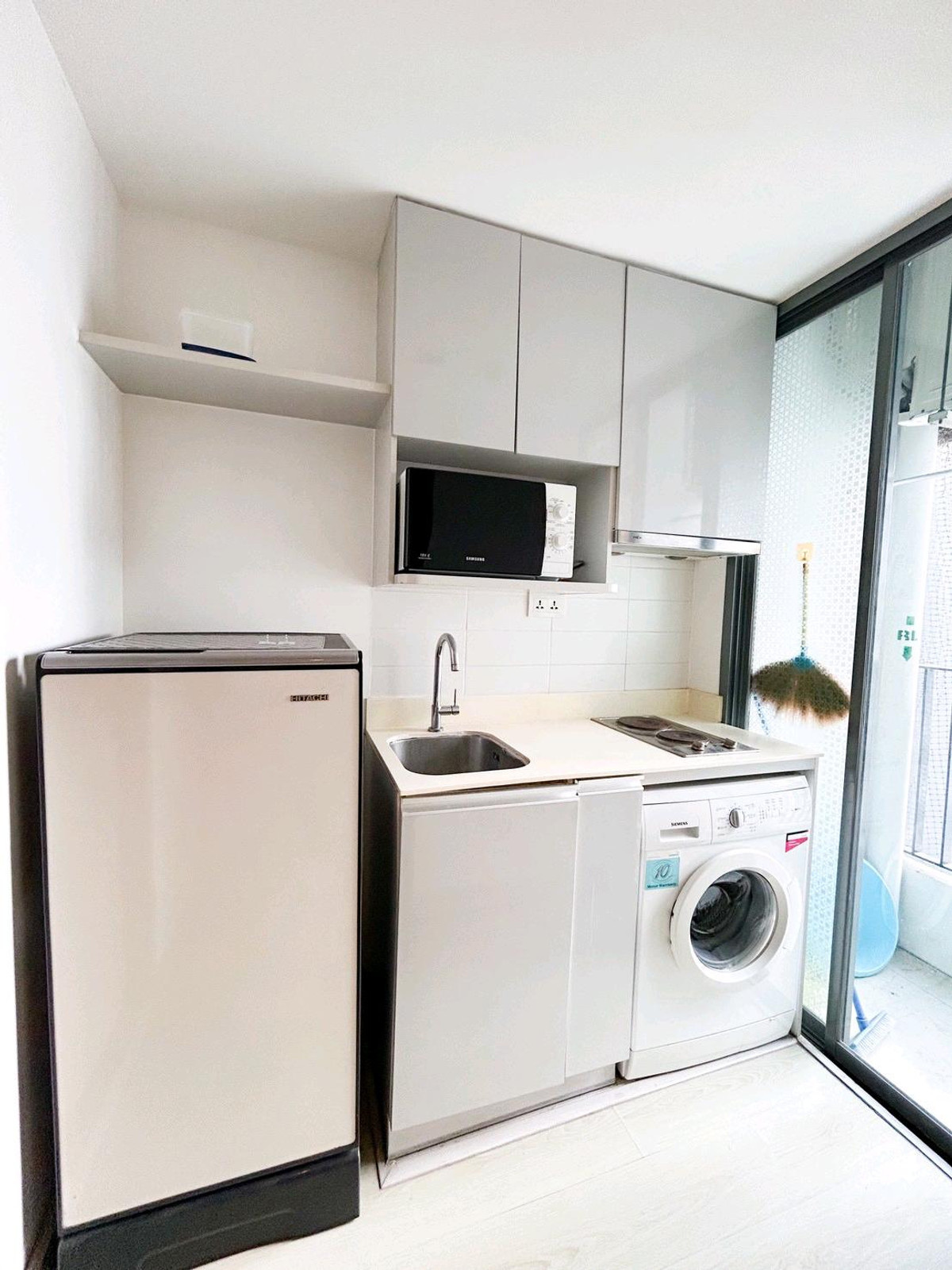 For RentCondoOnnut, Udomsuk : Beautifully decorated room for rent, Studio, 1 bathroom, Ideo Sukhumvit 81