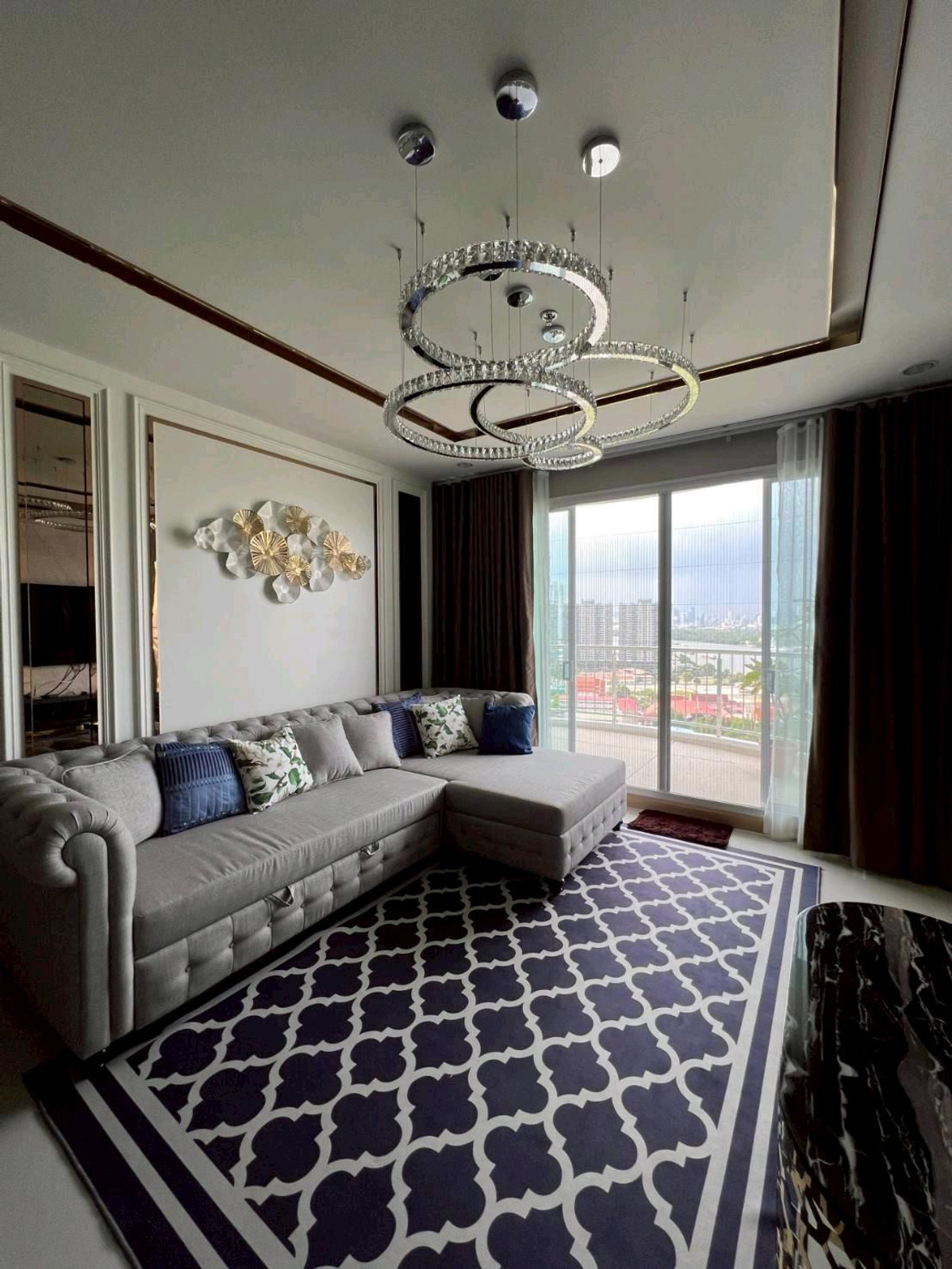 ให้เช่าคอนโดพระราม 3 สาธุประดิษฐ์ : 🌉Supalai Riva Grand Rama3 •🌊 River View  • 2 Bedrooms 2 Bathrooms+1 Study room • 127.50 SQ.M • 