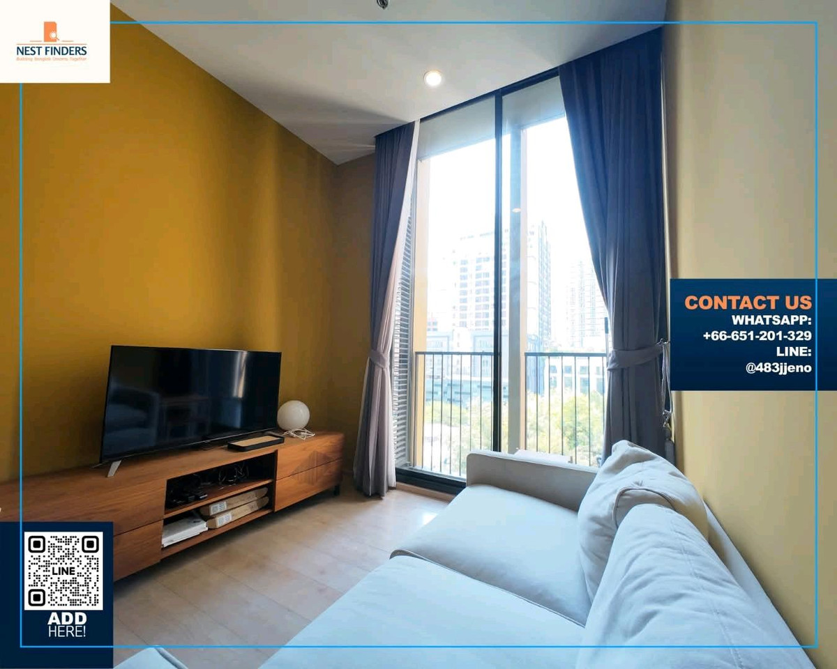 ให้เช่าคอนโดสุขุมวิท อโศก ทองหล่อ : ให้เช่า 1 นอน พร้อมอยู่ ใกล้เทอมินอล21 อโศก