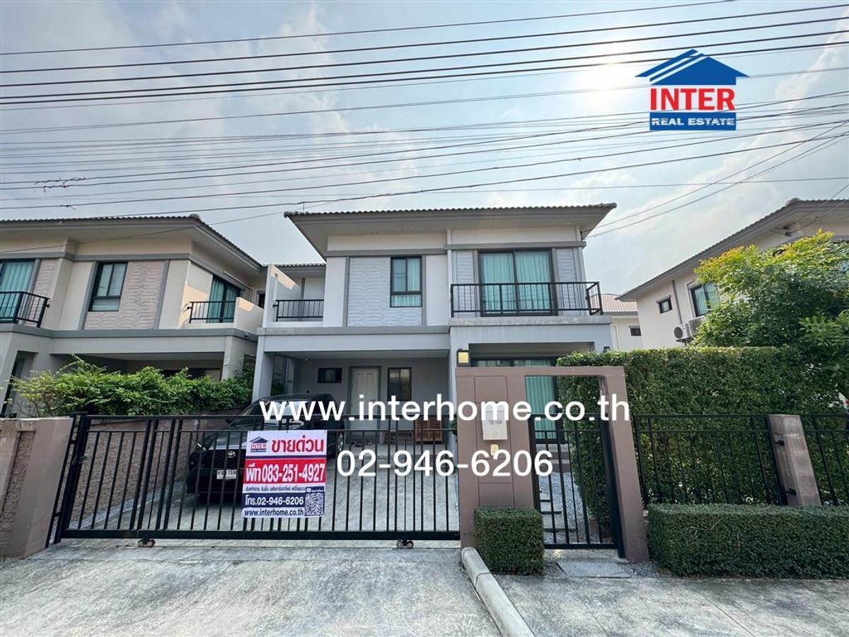 ขายบ้านมีนบุรี-ร่มเกล้า : บ้านเดี่ยว 2 ชั้น 42 ตร.ว. หมุ่บ้านภัสสรรามคำแหง ราษฎร์พัฒนา ใกล้รถไฟฟ้า BTS ราษฎร์พัฒนา ถนนรามคำแหง ถนนราษฎร์พัฒนา เขตสะพานสูง กรุงเทพมหานคร