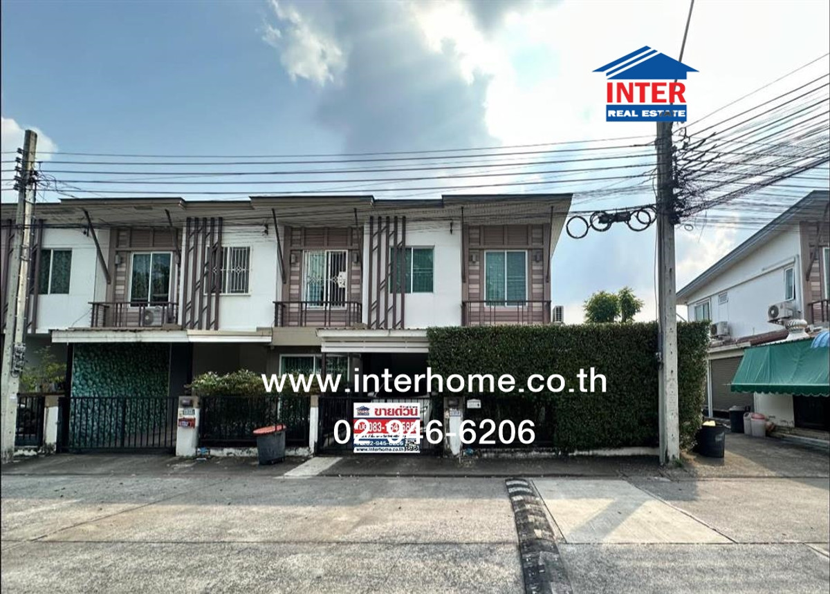 ขายทาวน์โฮมนวมินทร์ รามอินทรา : ทาวน์เฮ้าส์ 2 ชั้น 25.1 ตร.ว. หมู่บ้านพฤกษาไพร์ม94 วัชรพล-สายไหม ซอยสายไหม56 ถนนสายไหม เขตสายไหม กรุงเทพมหานคร