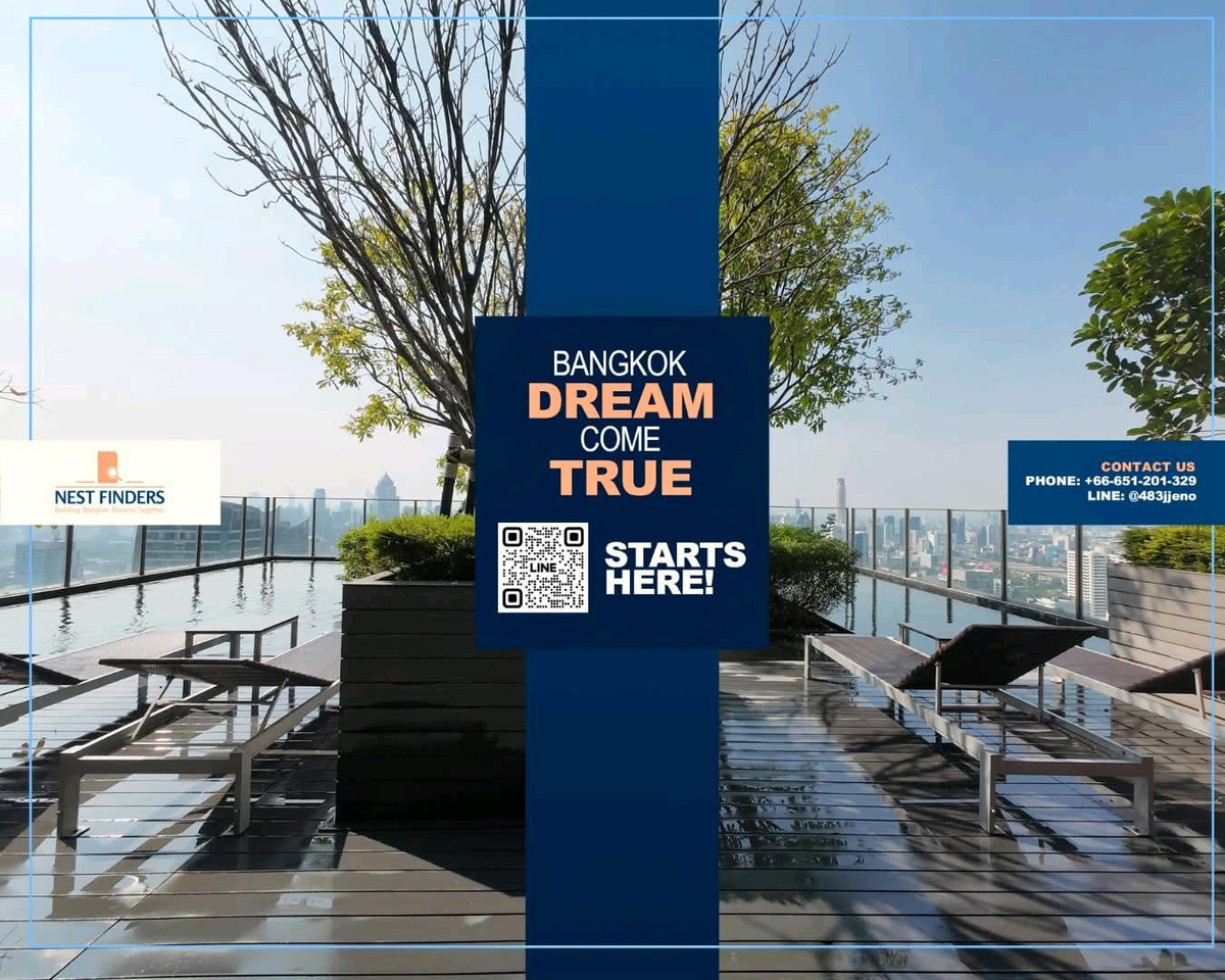 ให้เช่าคอนโดสุขุมวิท อโศก ทองหล่อ : ให้เช่า 1 นอน พร้อมอยู่ ใกล้เทอมินอล21 อโศก