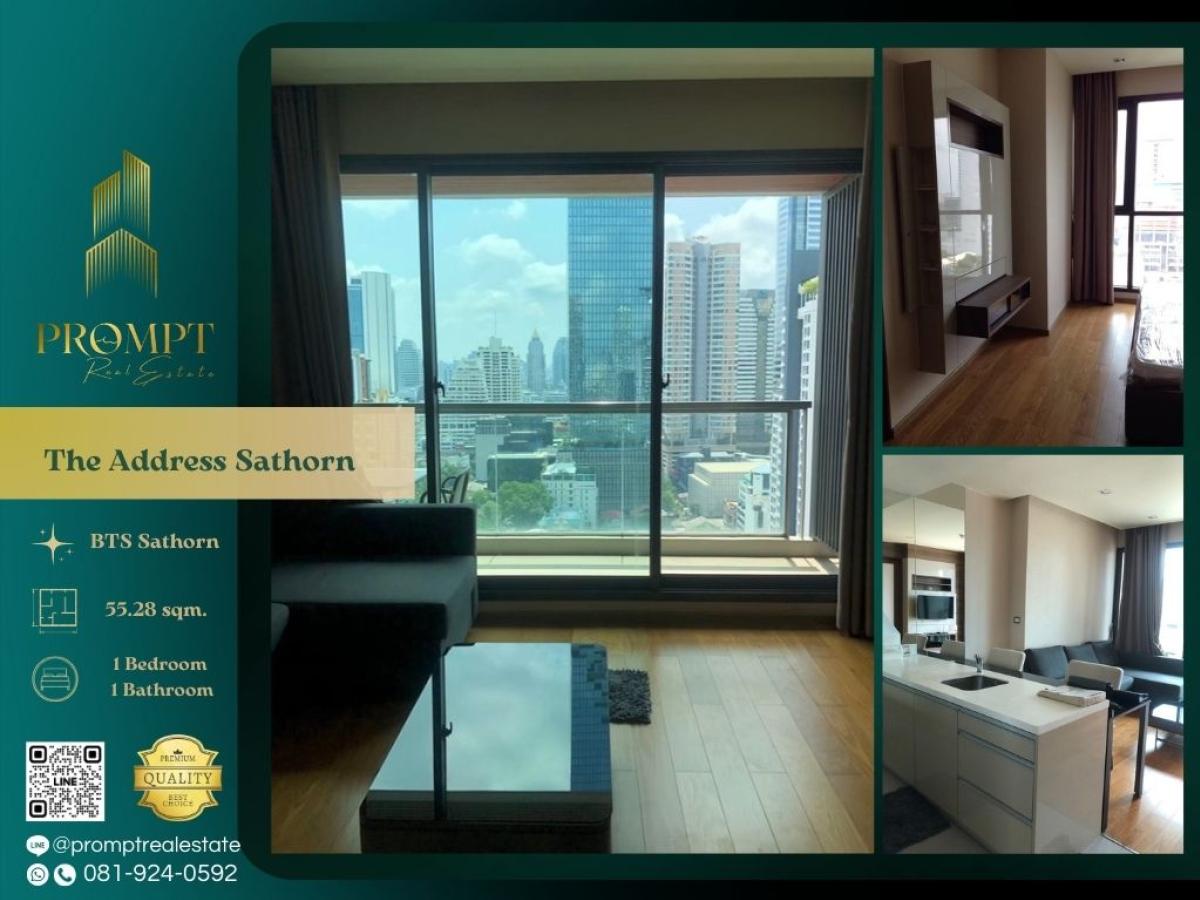 For RentCondoSathorn, Narathiwat : ST13777 - The Address Sathorn :  ดิ แอดเดรส สาทร : The Address Sathorn :  ดิ แอดเดรส สาทร -